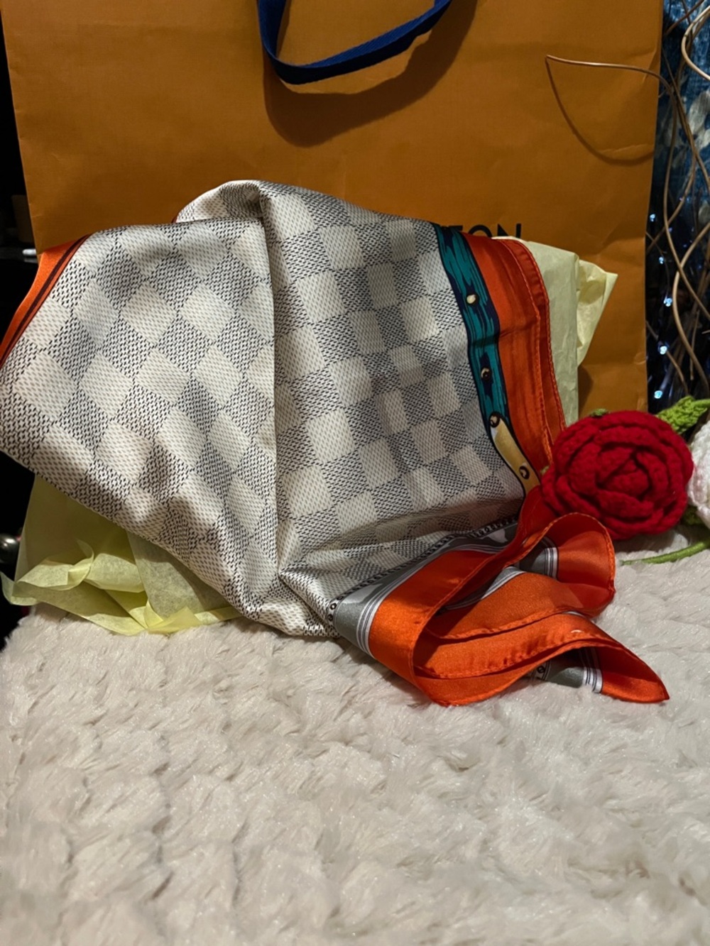 nwt Silk Square Scarf